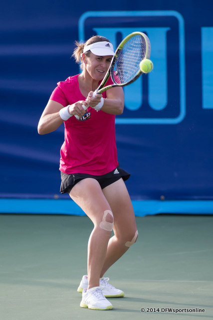 Anabel Medina Garrigues. Photo by George Walker for DFWsportsonline